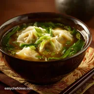 Authentic Wonton Soup Recipe Clear Broth and Silky Cantonese Wontons