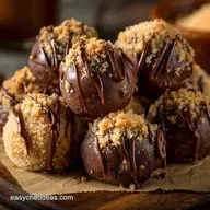Safe Ultimate Chocolate Covered Cookie Dough Bites NoBake Truffles