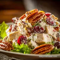 Best Chicken Salad with Cranberry and Pecans Creamy Crunchy and Quick
