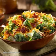 The Best Creamy Broccoli Salad Recipe Bacon Cheddar Crunch