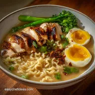 Creamy Chicken Ramen: Luxurious Comfort in Under an Hour