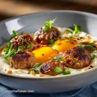 Sausage and Balls: Chefs Gourmet Recipe for Soft-Yolk Eggs