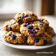 Vegan Blueberry Breakfast Cookies for 12