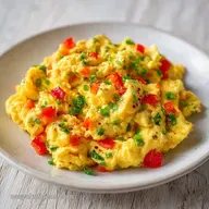 Vegetable Egg Scramble in 10 Minutes