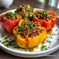 Venison Stuffed Peppers: Precision Roasted for Tender Flavor