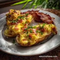 Western Omelet Breakfast Potato Skins: Crispy Brunch Bliss