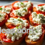 Whipped Feta Crostini: My Go-To Party Appetizer!