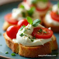 Whipped Ricotta Crostini Ridiculously Easy Delicious