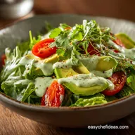 Zesty Avocado Cilantro Buttermilk Dressing Ultra-Creamy Easy Recipe