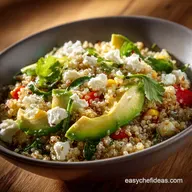 Our Best Zesty Avocado Quinoa Salad Healthy Lunch Ready in 50 Mins