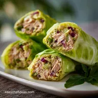 Tuna Salad Endive Wraps: Quick Low Carb Lunch Keto Meal Prep
