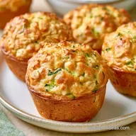 Zucchini Banana Oatmeal Muffins for 12