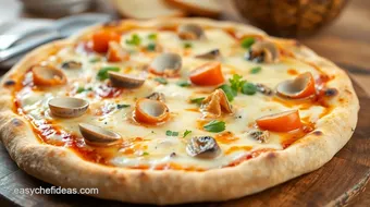 Bake Clam Pizza with Comforting Flavor