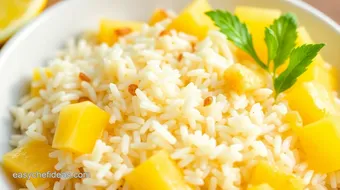 Bake Easy Coconut Pineapple Rice Delightfully