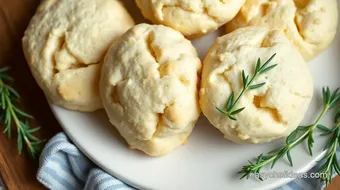 Bake Easy Rosemary Biscuits in 25 Minutes