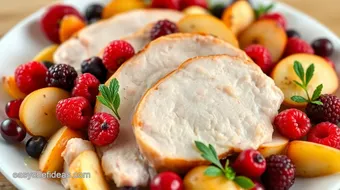 Bake Turkey with Apples & Berries Delight