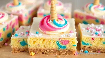 Bake Unicorn Bars: Colorful & Magical Treats