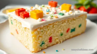 Bake Vanilla Lego Cake Delight in 55 Min