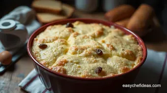 Classic British Bread and Butter Pudding: A Comforting Family Favourite recipe card