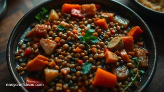 Cozy Spiced Lentil & Vegetable Stew: Easy Lentil Recipes for All recipe card