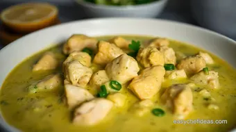 Easy & Creamy Chicken Green Curry: My Family's Favorite Recipe recipe card