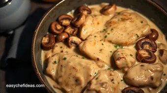 My Go-To Creamy Chicken Mushroom Recipe: Comfort Food Made Easy recipe card