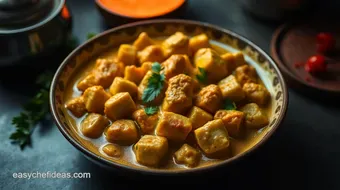Easy Indian Korma: A Flavorful Coconut Chicken Delight recipe card