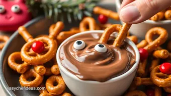 Dip Mini Pretzel Twists for Festive Fun