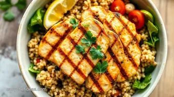 Grilled Chicken Quinoa Bowl - Healthy Delight