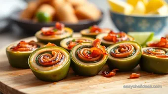 No Bake Jalapeño Pinwheels with Bacon