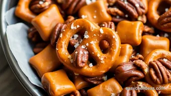 Rolo Pretzels: The Ultimate 5-Minute Sweet and Salty Treat! recipe card