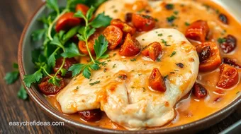 Sear Chicken in Creamy Tomato Sauce