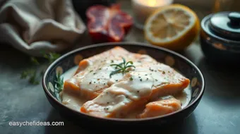 Easy Silky Salmon Cream Sauce Recipe with a Zesty Twist recipe card