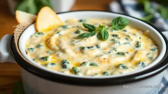 Slow Cooker Spinach Dip - Creamy & Delicious