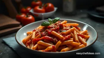 Easy Spicy Penne all'Arrabbiata: My Go-To Italian Comfort Dish recipe card