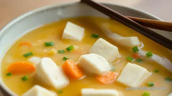 Warm Silken Tofu Soup Easy Comfort Food