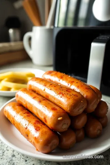 Air Fryer Bratwurst: Juicy and Flavorful steps