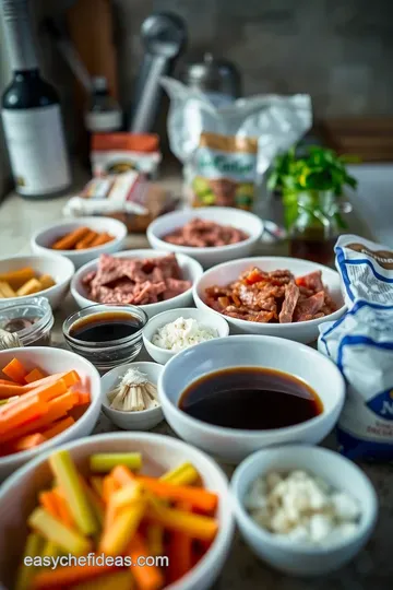 Beef Stir-Fry Delight: A Classic Chinese Comfort ingredients