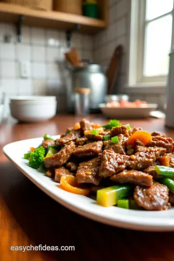 Beef Stir-Fry Delight: A Classic Chinese Comfort steps