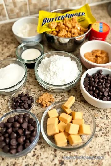 Butterfinger Balls Recipe ingredients