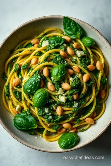 Classic Basil Pesto Pasta - A Taste of Italy in Minutes! presentation
