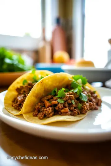 Classic Beef Tacos with Homemade Salsa steps