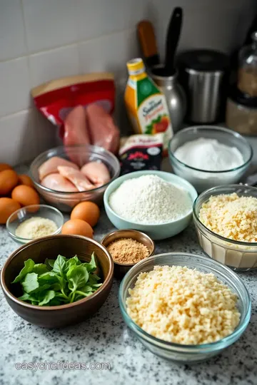 Classic Chicken Parmigiana: A Cheesy Italian Comfort ingredients