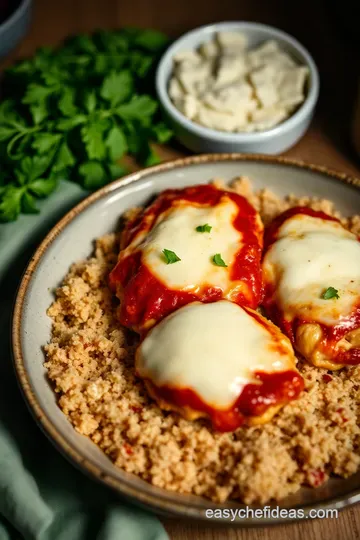 Classic Chicken Parmigiana: A Cheesy Italian Comfort presentation
