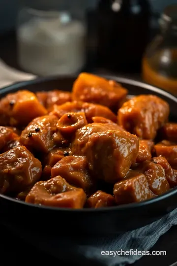 Classic Filipino Chicken Adobo: A Savory Delight presentation