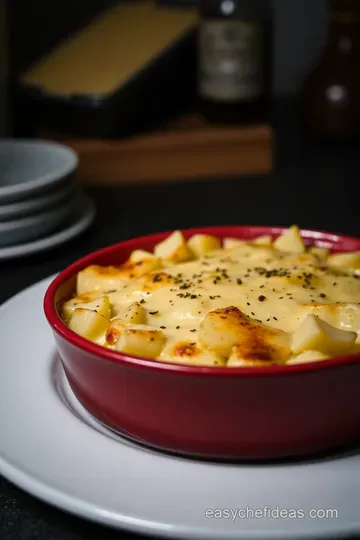 Classic Potatoes au Gratin: A Creamy Cheesy Delight presentation