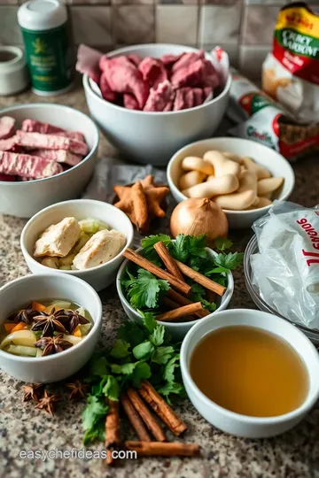 Classic Vietnamese Pho: A Flavourful Bow of Comfort ingredients