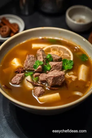 Classic Vietnamese Pho: A Flavourful Bow of Comfort presentation