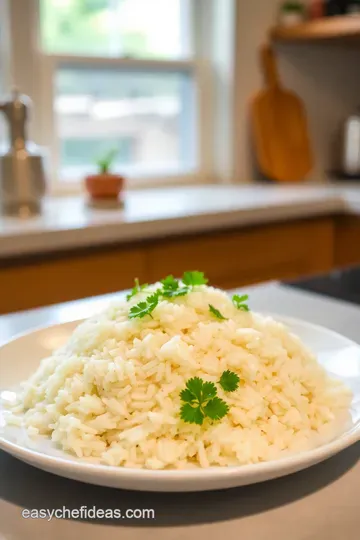 Coconut Rice Delight: A Creamy Tropical Side steps