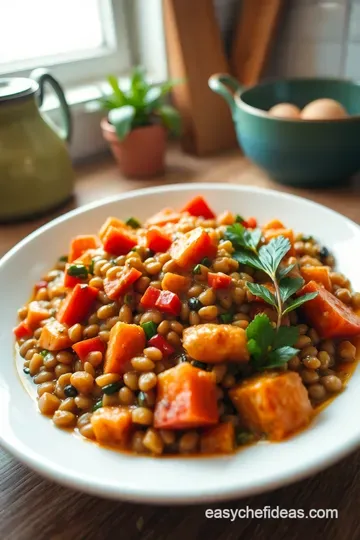 Cozy Spiced Lentil & Vegetable Stew steps